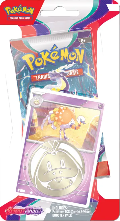 Pokemon TCG: Scarlet and Violet Checklane, Ostrich, joc de carti, 1 buc.