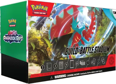 Pokemon TCG: Scarlet and Violet, Paradox Rift, Build and Battle Stadium, joc de carti