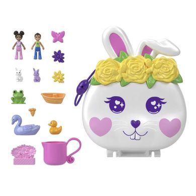 Polly Pocket, Iepuras, set de joaca cu papusi si accesorii