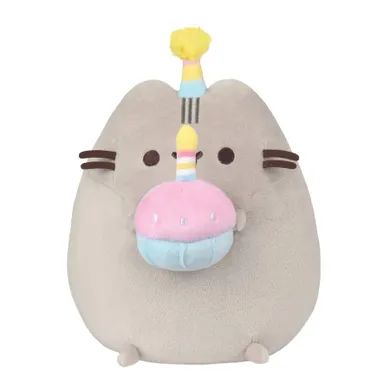 Pusheen, Pisica cu tort, jucarie de plus, 24 cm