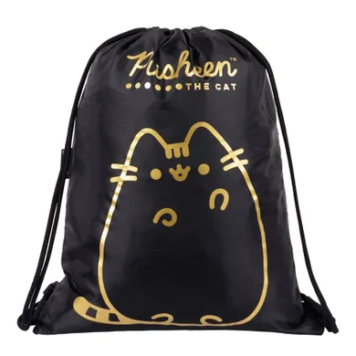 Pusheen The Cat, rucsac cu snur, 43-34 cm, Gold