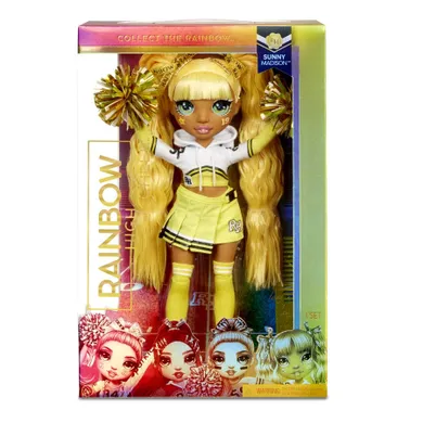 Rainbow High, Cheer Doll, Sunny Madison, papusa fashionista
