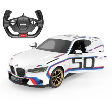 Rastar, BMW 3.0 CSL, masinuta cu telecomanda, 1:14