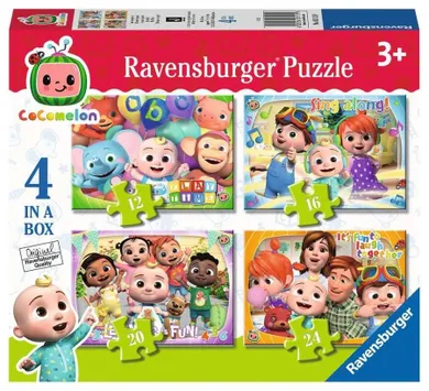 Ravensburger, Cocomelon, puzzle 4w1