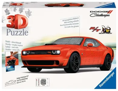 Ravensburger, Dodge Challenger R/T Scat Pack, puzzle 3D, 165 piese