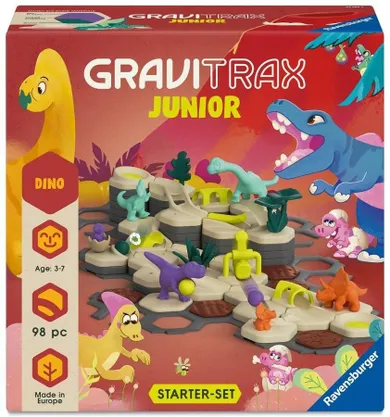 Ravensburger, GraviTrax Junior, Dino, set de start