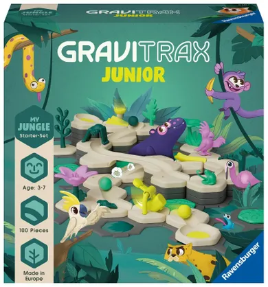 Ravensburger, GraviTrax Junior, Jungle, set de start