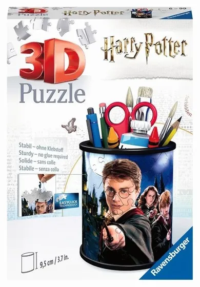 Ravensburger, Harry Potter, cutie de rechizite scolare puzzle 3D, 54 piese
