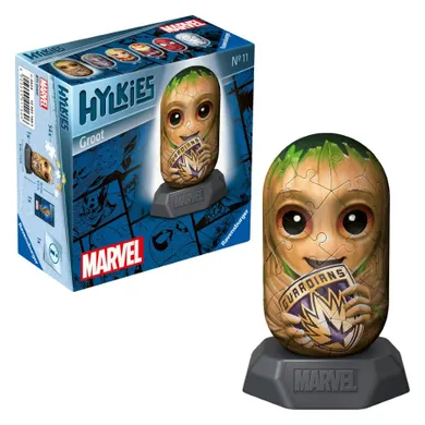 Ravensburger, Hylkies, Groot, puzzle 3D, 56 piese