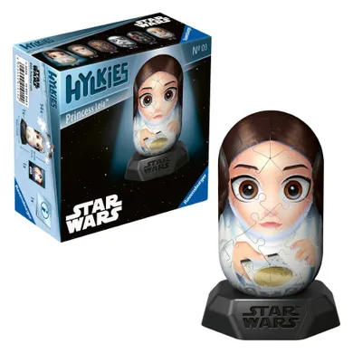 Ravensburger, Hylkies, Princess Leia, puzzle 3D, 56 piese