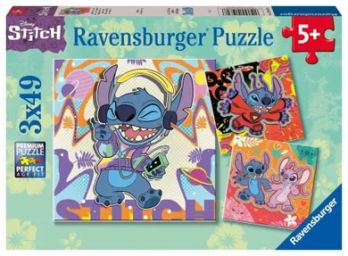 Ravensburger, Lilo si Stitch, puzzle, 3-49 piese