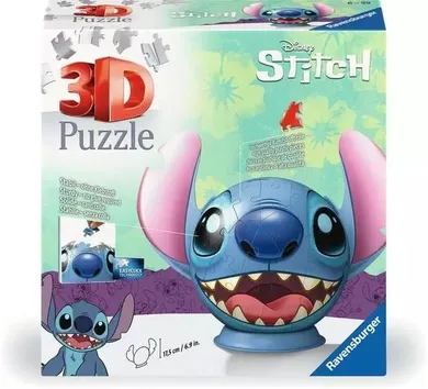 Ravensburger, Lilo si Stitch, puzzle 3D, 72 piese