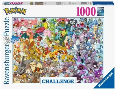 Ravensburger, Pokemon, Challenge, puzzle, 1000 piese