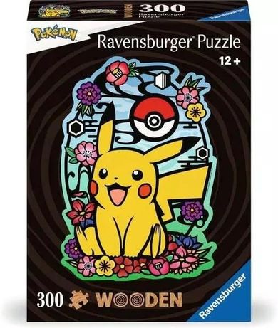 Ravensburger, Pokemon, puzzle din lemn, 300 piese