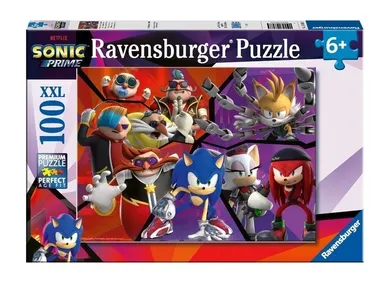 Ravensburger, Sonic Prime, puzzle, 100 piese