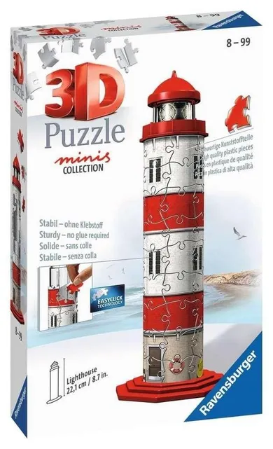 Ravensburger, The Lighthouse, puzzle 3D, 54 piese