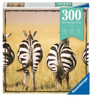 Ravensburger, Zebra, puzzle, 300 piese