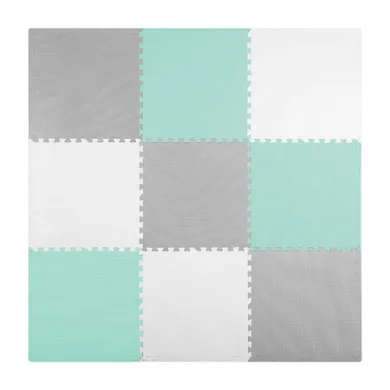 Ricokids, Covoras din spuma tip, puzzle, 180-180 cm, 9 buc.