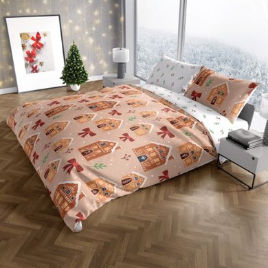 Scandic Limited, Case de turta dulce, set lenjerie de pat single, 140-200 cm
