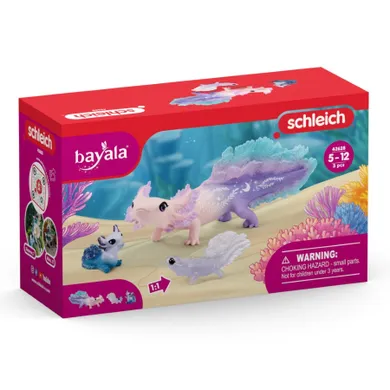 Schleich, Bayala, Familia de Axolotl, set, 42628