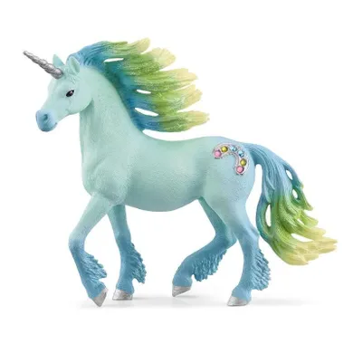 Schleich, Bayala, Unicorn Marshmallow, armasar, figurina, 70722