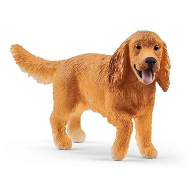 Schleich, Farm World, Cocker englez Spaniel, figurina, 13896
