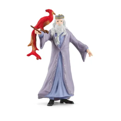 Schleich, Harry Potter, Albus Dumbledore si Fawkes, set, 42637