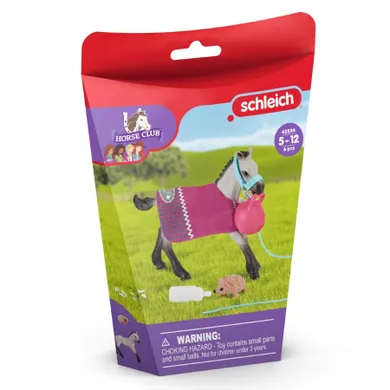 Schleich, Horse Club, Joaca distractiva cu manji, set, 42534