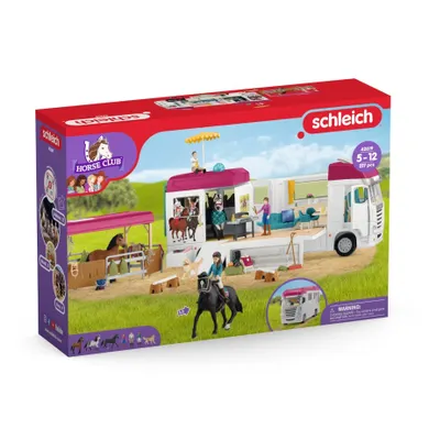 Schleich, Horse Club, Remorca transport pentru cai, set, 42619