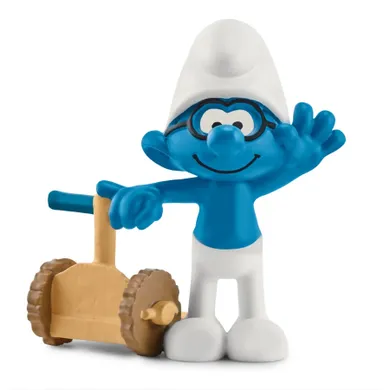 Schleich, Pre School Smurfs, Strumf inteligent, figurina, 20834