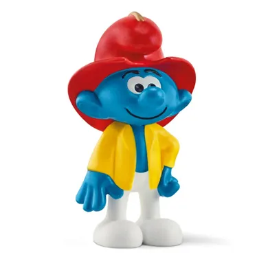 Schleich, Pre School Smurfs, Strumf pompier, figurina, 20833