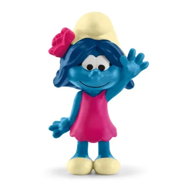 Schleich, Pre School Smurfs, Strumfita cu floare, figurina, 20835