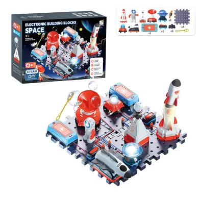 Science Horse, Statie spatiala, piese de asamblare electronice, set stiintific