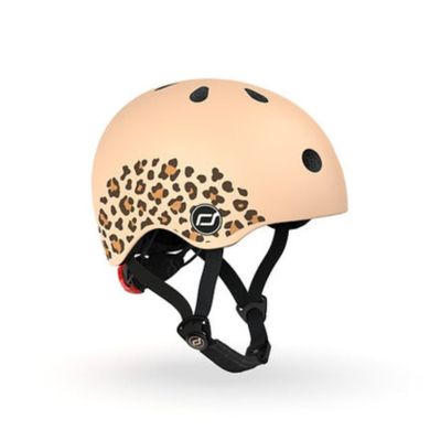 Scoot & Ride, casca de protectie, Leopard, marime XXS-S