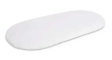 Sensillo, cearceaf impermeabila pentru carucior, tricou alb, 35-75 cm