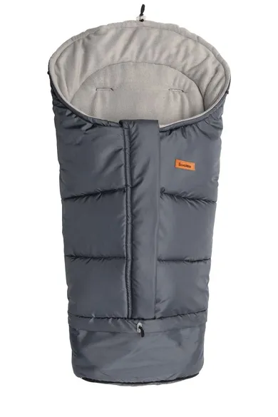 Sensillo, sac de dormit polar pentru carucior Combi 3-in-1, grafit/gri