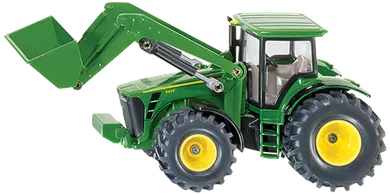 Siku, John Deere tractor cu incarcator frontal, macheta, S1982
