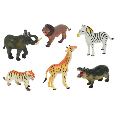 Smiki, Animale Safari, set de figurine, 6 buc.