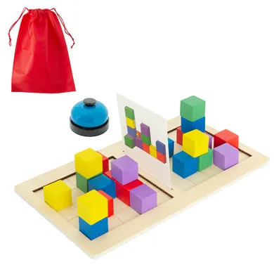 Smiki, Aranjarea cuburilor, joc de logica cu efect tridimensional