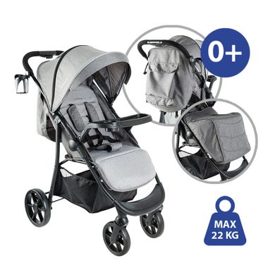 Smiki, Breeze, carucior sport, gri