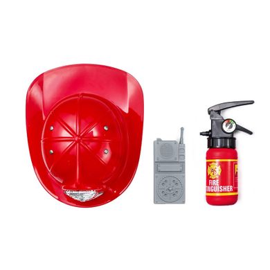 Smiki, casca de pompieri cu accesorii