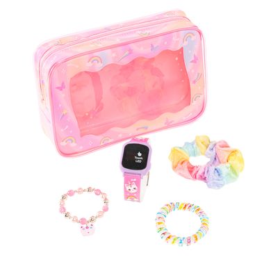 Smiki, ceas de mana, bratara si elastice de par, set