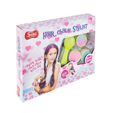 Smiki, creta pentru par, set creativ