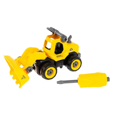 Smiki, excavator cu sunete si surubelnita, vehicul