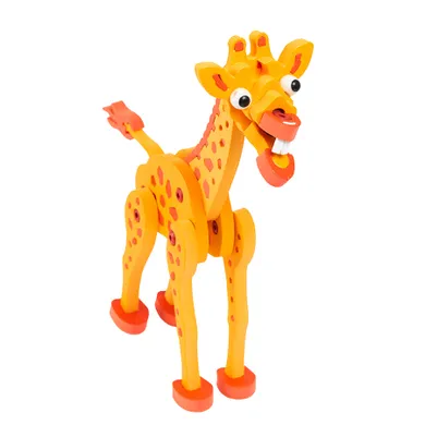 Smiki, Girafa, puzzle din spuma 3D, 110 elemente