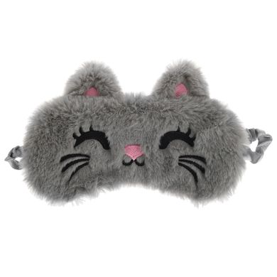 Smiki, Glow Girl, masca de ochi, gri, pisicuta