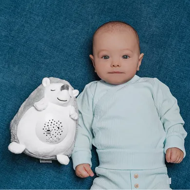 Smiki, Little Dreamer, Ariciul somnoros, proiector de plus cu muzica si lumini, gri