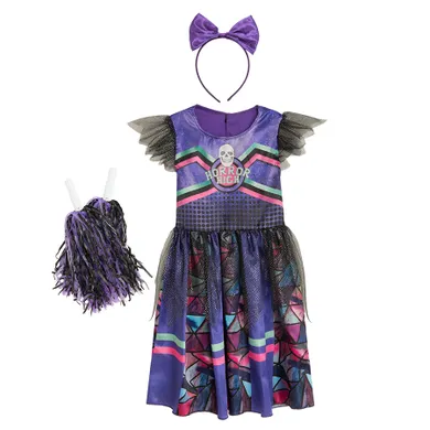 Smiki, Majoreta, rochie cu bentita, costum pentru copii, 5-6 ani