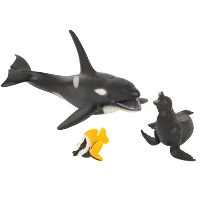 Smiki, Orca, foca si peste, set figurine, 3 buc.