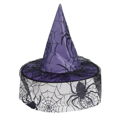 Smiki, palarie de vrajitoare, violet, paianjeni